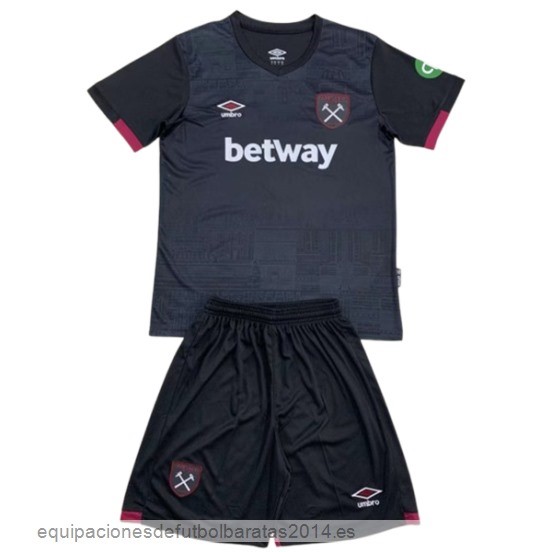Nuevo 2ª Conjunto De Hombre West Ham United 24/25 Negro Baratas